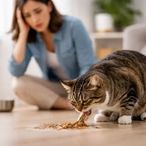 cat vomiting