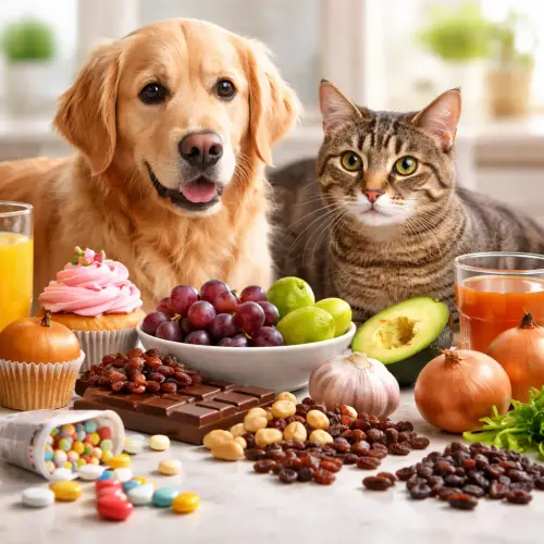 Dangerous for Dogs and Cats, toxic foods pets should never eat, why chocolate is dangerous for dogs and cats