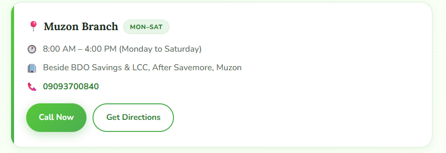 Muzon Branch