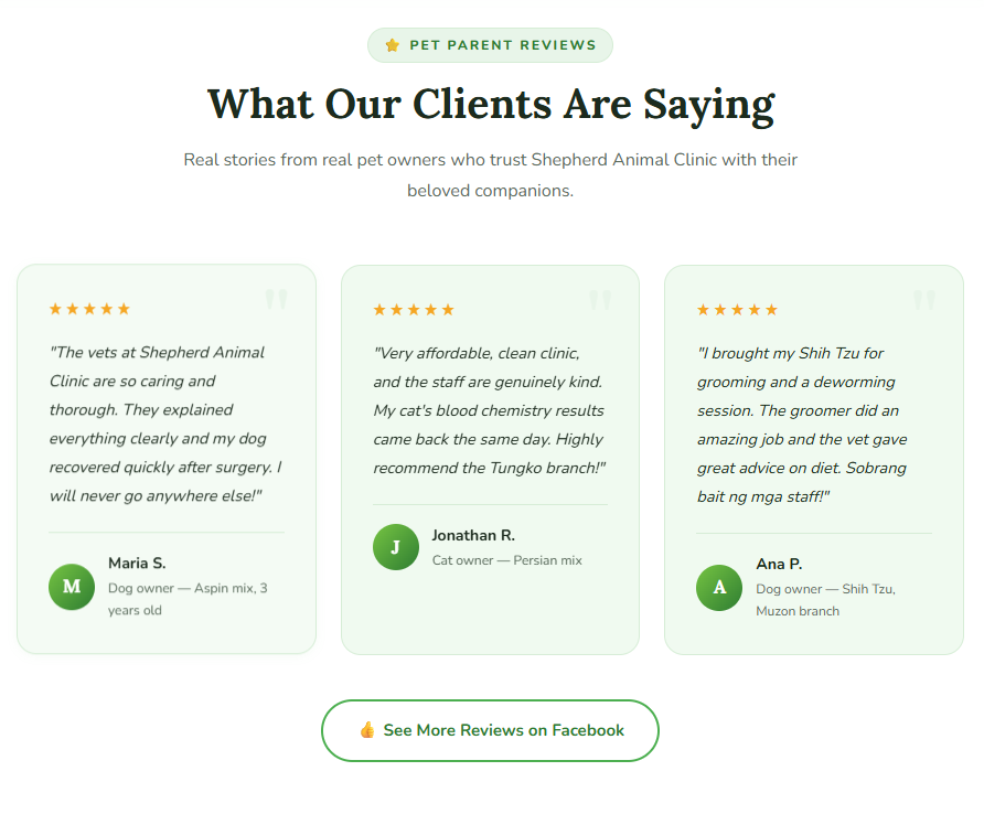 customers feedback