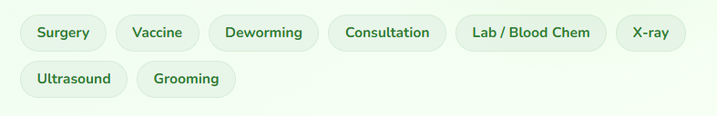Expert Veterinary care